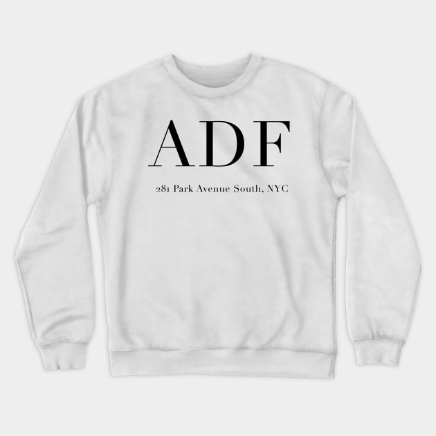 Anna Delvey Foundation - 281 Park Avenue South Crewneck Sweatshirt by Tomorrowland Arcade